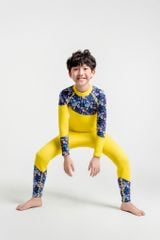 Wetsuit KID Sea Star Đồ bơi giữ nhiệt dành cho bé trai màu vàng 1.5mm 6