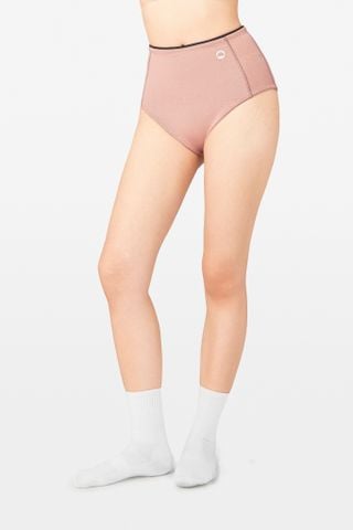  Wetsuit Joy Short Quần bơi nữ lưng cao giữ nhiệt tôn dáng Cam Đào 1.5mm 