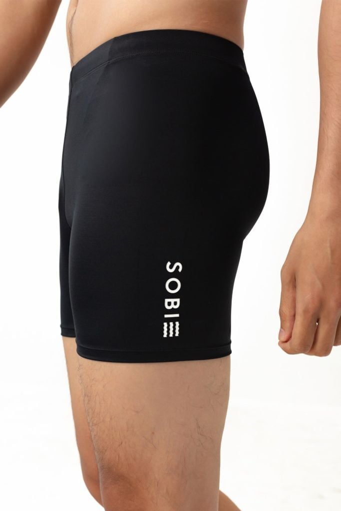 Quần bơi nam Black Boxer