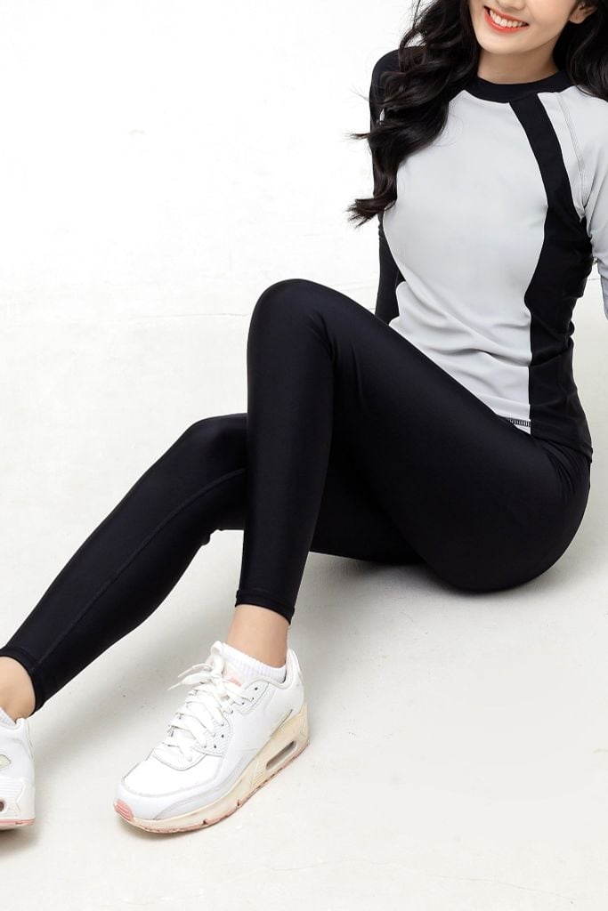 Quần bơi nữ legging Nero Bella — 5