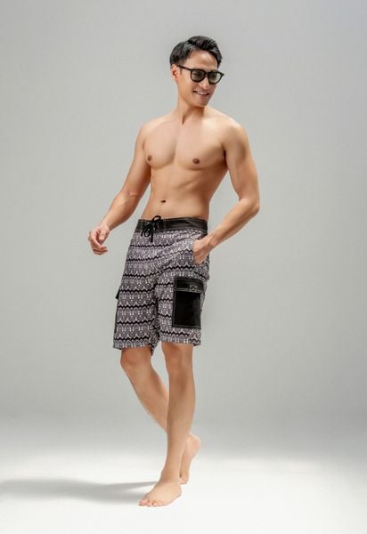  Quần Boardshort 19" AquaLite™  Tribal 