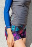  Quần bơi nữ Palm Trop Top Short 2 Side 