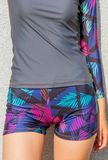 Quần bơi nữ Palm Trop Top Short 2 Side 