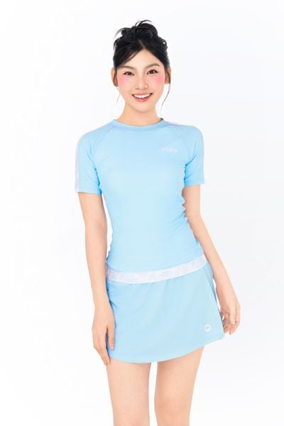  Áo bơi nữ tay ngắn Marine Kaia 