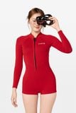  Wetsuit RedTide Đồ bơi nữ giữ nhiệt màu Đỏ 1.5mm 
