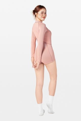  Wetsuit Aboli Đồ bơi nữ giữ nhiệt màu Cam Đào 1.5mm 