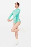  Wetsuit Ocean Breeze Áo bơi nữ giữ nhiệt khoá kéo Xanh Pastel 1.5mm 