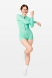  Wetsuit Tharia Đồ bơi nữ giữ nhiệt màu Xanh Pastel 1.5mm 