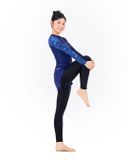 Áo bơi nữ tay dài khoá kéo kín đáo và chống nắng Marine Coraline 