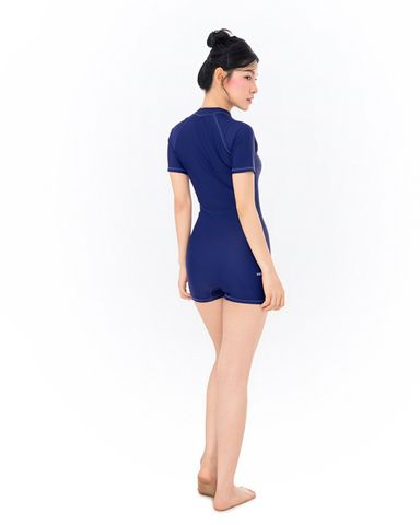  Đồ bơi nữ liền thân tay ngắn kín đáo và thời trang Marine Nami 