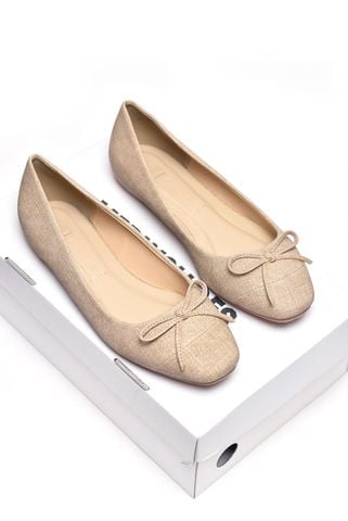 [Form lớn lùi 1 size] Giày Búp Bê Da Mũi Vuông Nơ Merly 1202 Big Size 35-43 Da Cao Cấp Màu Nâu Jean Vintage, Giày Công Sở Nữ, Giày Bệt Nữ, Giày Mũi Vuông, Giày Búp Bê Bigsize