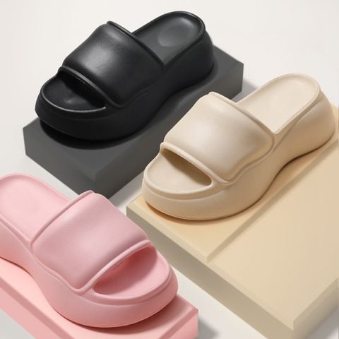 Dép Bánh Mì Nữ, Dép Nhựa Nữ, Dép Nữ Big Size, Dép Nữ Quai Ngang, 5cm - Giày Nữ Merly Dép Bánh Mì Nữ, Dép Nhựa Nữ, Dép Nữ Big Size, Dép Nữ Quai Ngang, 5cm - Giày Nữ Merly