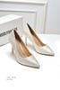 Giày Cao Gót Đế Nhọn 9cm Big Size 35-43 Merly 1578 Màu Vàng Đồng Ánh Nhũ Thích Hợp Đi Tiệc Hoặc Làm Giày Cô Dâu