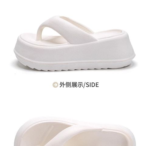 Dép Xỏ Ngón Cao Gót EVA Big Size 1610N - Thời Trang Hè 2025, Đế Cao 7cm, Phong Cách Hàn Quốc