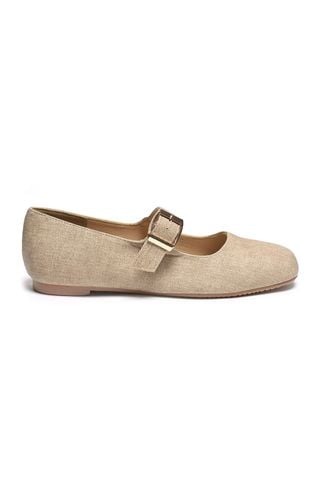 [Form to lùi 1 size] Giày Búp Bê Quai Ngang Mary Jane Bệt Merly 1629 Nâu Da Giả Jean Bigsize 35-43, Giày Búp Bê Nữ, Giày Bệt Nữ