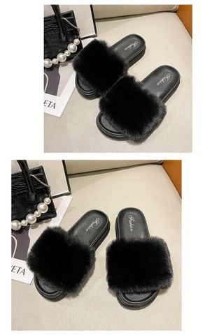 Dép Lông Nữ, Dép Nữ Đế Bánh Mì