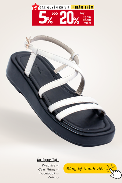 Sandals Bánh Mì Nữ Sandals Dây Basic Năng Động Cá Tính Merly 1510 - Giày  Merly