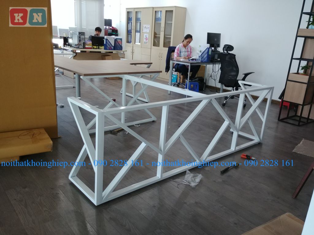 Bàn làm việc nhóm giá rẻ hcm