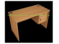 Bàn làm việc nhân viên có hộc tủ gỗ giá rẻ chất lượng tốt TPHCM (KCHB1406)