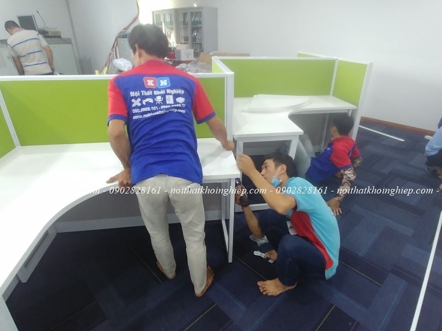 Các kiểu vách ngăn văn phòng hiện đại