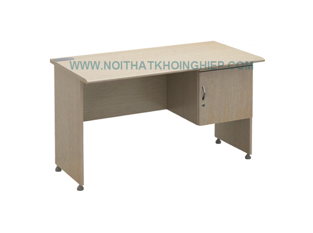 Mẫu bàn làm việc văn phòng 1m2 đơn giản sang trọng (KCH1200)