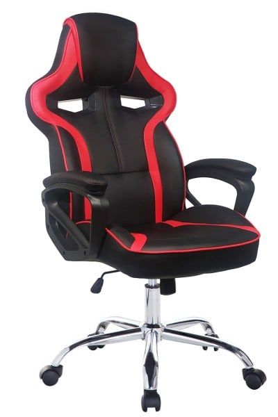 ghe gaming cao cap 4536 chan xoay inox 201