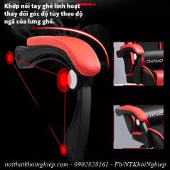Ghế gaming đẹp giá rẻ màu HỒNG TRẮNG CG001