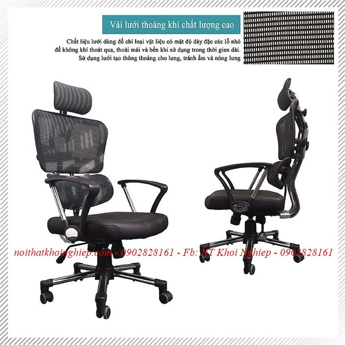 Ghế lưới công thái học nhập khẩu GNL100MS