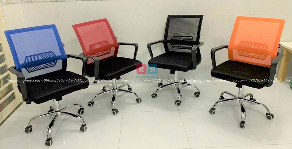 Ghế xoay lưới giá rẻ văn phòng GT808D