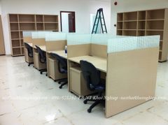 Kiểu vách ngăn bàn văn phòng đẹp