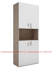 Tủ tài liệu cao 5 ngăn gỗ CH2054W