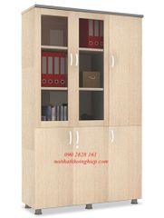 Tủ tài liệu cao 3 cánh Laminate KSM8550