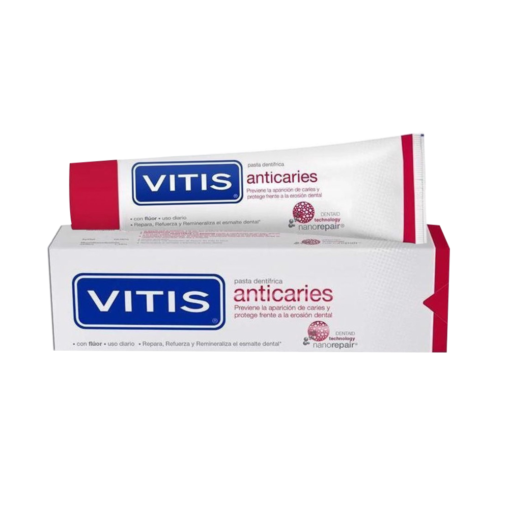  Kem đánh răng Vitis Anticaries ngừa sâu răng 100ml 