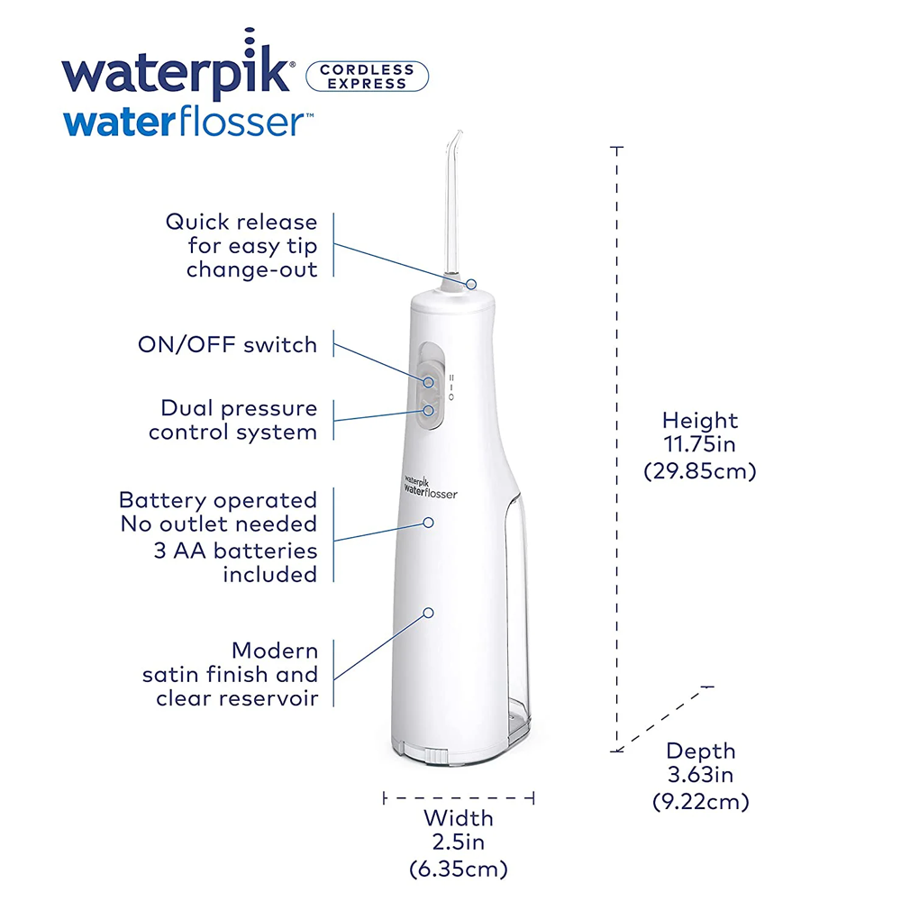  Máy tăm nước Waterpik Cordless Express 