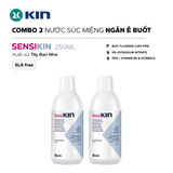  Combo 2 chai nước súc miệng SensiKin ngừa ê buốt 250ml 