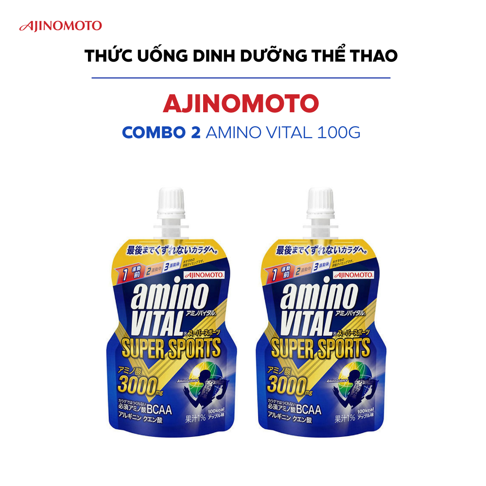  Thức uống dinh dưỡng thể thao Ajinomoto Amino Vital gói 100g 