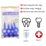  Bộ 4 tăm chải kẽ răng Curaprox CPS 118 