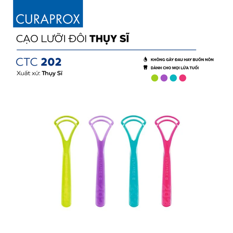  Cây cạo lưỡi Curaprox CTC 202 