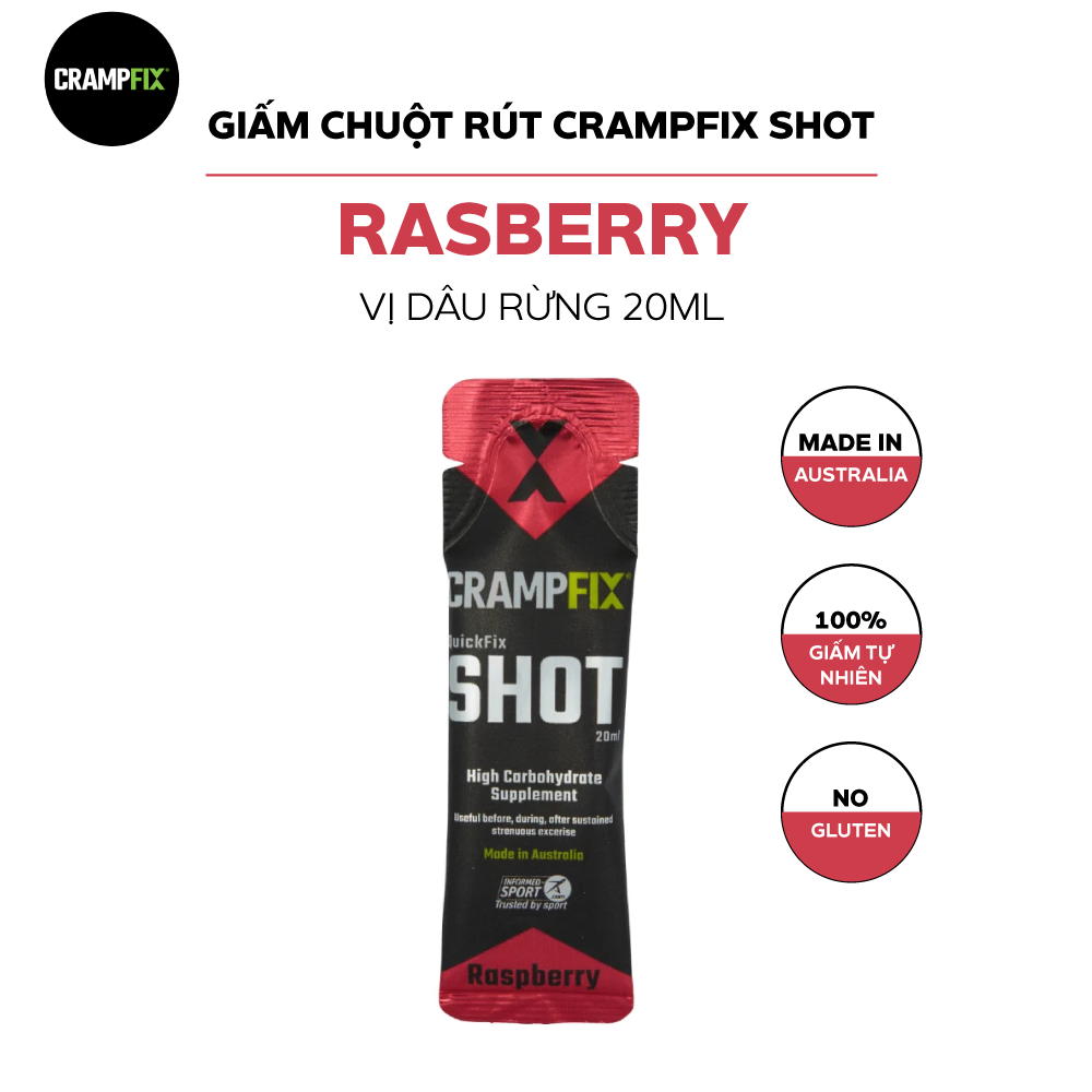  Giấm ngăn chuột rút Crampfix Shot 20ml 