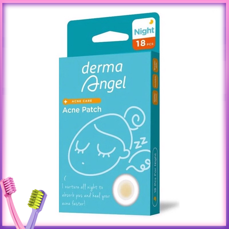  Hộp dán mụn Derma Angel ban đêm 18 miếng 