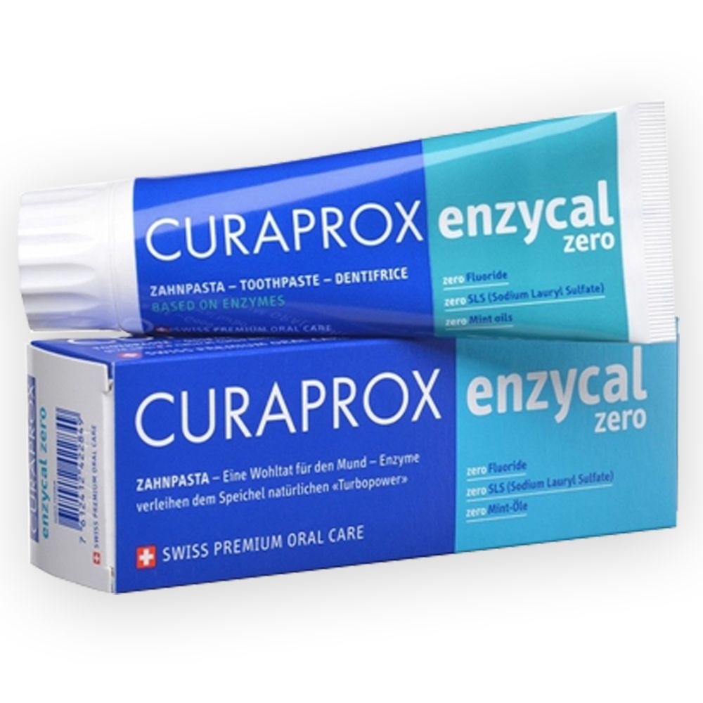  Kem đánh răng Curaprox Enzycal Zero ngừa sâu răng 75ml 