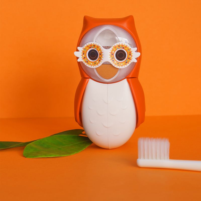  Nắp đậy bàn chải Flipper Owl cho bé 