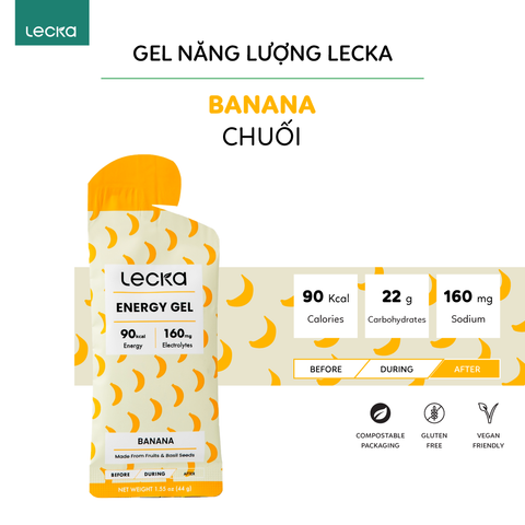  Gel bổ sung năng lượng Lecka 43~44g 