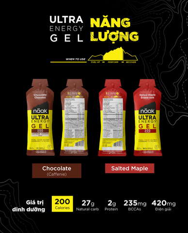  Gel năng lượng Naak Utral Energy Gel 57g 