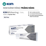  Kem đánh răng làm trắng răng Kin Whitening 75ml 