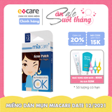  Miếng dán mụn Miacare ban đêm 