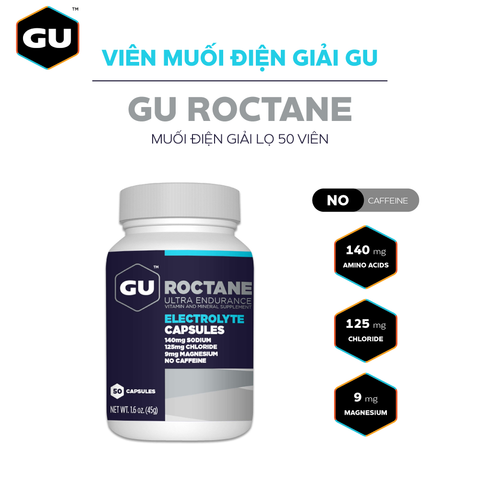  Viên muối điện giải GU Roctane Lọ 50 viên 