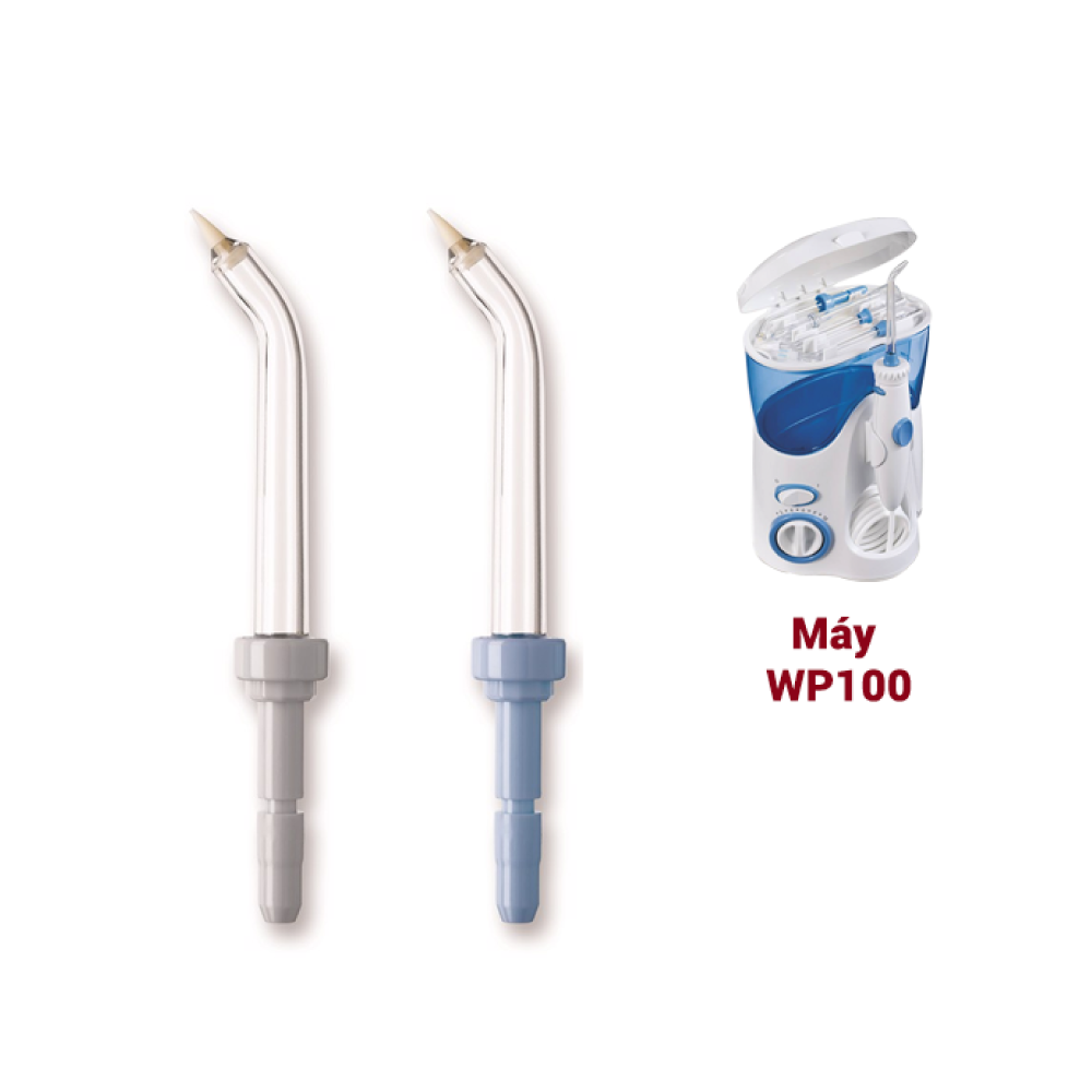  Bộ 2 đầu thay PP100E cho máy tăm nước Waterpik WP100 