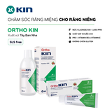  Combo kem đánh răng và nước súc miệng Ortho Kin 