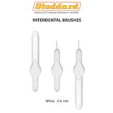  Tăm chải kẽ răng Stoddard 0.6 - trắng 